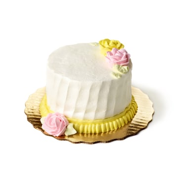 Mini Floral Vanilla Buttercream Cake