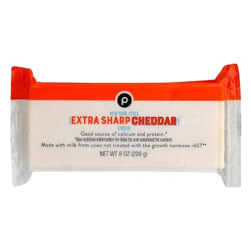 Publix Extra Sharp Cheddar New York Cheese, Chunk