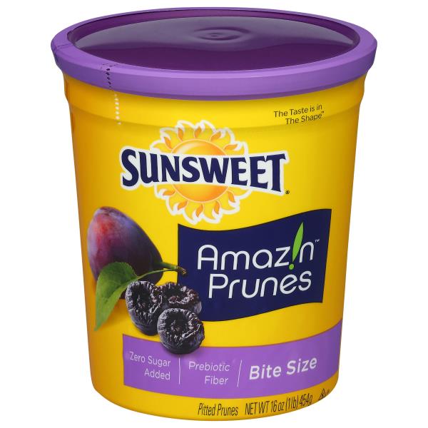 Sunsweet Amazin Prunes Prunes, Pitted, Bite Size | Publix Super