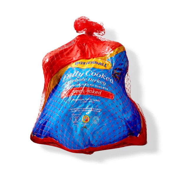 Butterball Fully Cooked Turkey, Average Weight 16 - 18 Lbs Each ...