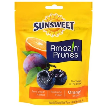 Sunsweet Amazin Prunes Prunes, Pitted, Orange Essence