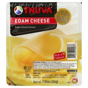 Tnuva Cheese, Sliced, Edam