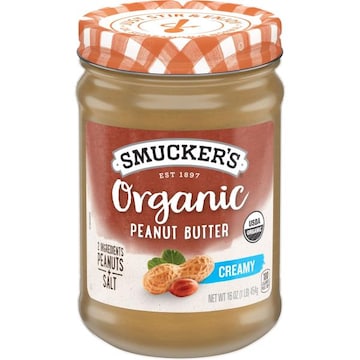 Smucker's Natural Peanut Butter, Organic, Creamy