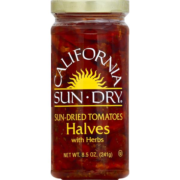 California SunDry Tomatoes, SunDried, with Herbs, Halves Publix Super Markets