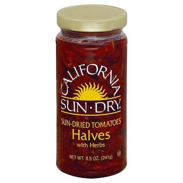 California Sun-Dry Tomatoes, Sun-Dried, with Herbs, Halves