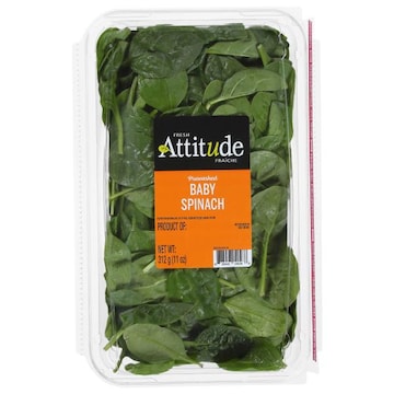 Fresh Attitude Baby Spinach, Prewashed