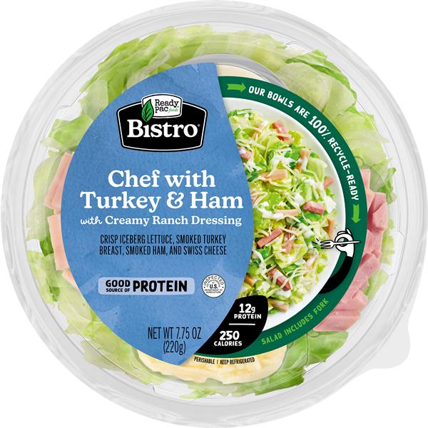 Ready Pac Bistro Bistro Chef With Turkey And Ham Salad Publix Super Markets