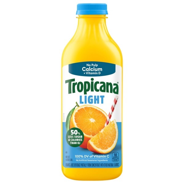 Tropicana No Pulp Light Orange Juice Beverage | Publix Super Markets