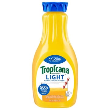 Tropicana Orange Juice, Light, No Pulp