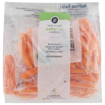 Publix Baby Cut Carrots, Snack Size