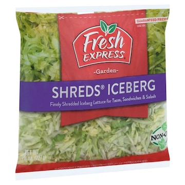 Fresh Express Garden Salad, Shreds Iceberg