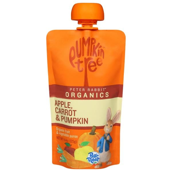Pumpkin Tree Peter Rabbit Fruit & Vegetable Puree, Organic, Apple