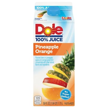 Dole 100% Juice Chilled Juice, Pineapple Orange