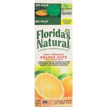 Florida's Natural Orange Juice, No Pulp