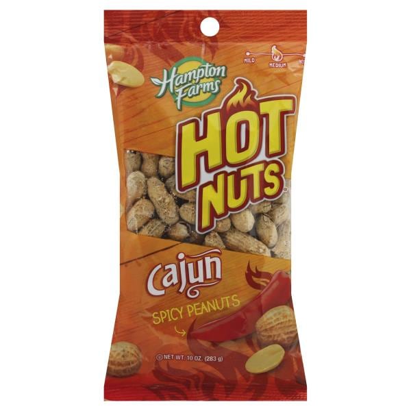 Hampton Farms Hot Nuts Peanuts Cajun Spicy Publix Super Markets