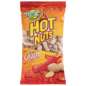 Hampton Farms Hot Nuts Peanuts, Cajun