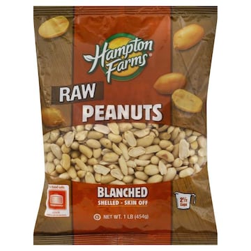 Hampton Farms Peanuts, Raw