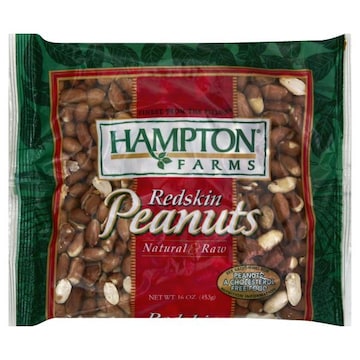 Hampton Farms Peanuts, Redskin, Natural & Raw