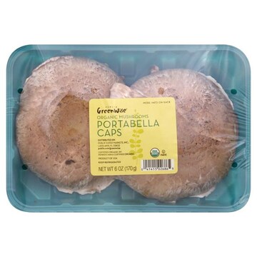 GreenWise Organic Portabella, Mushroom Caps