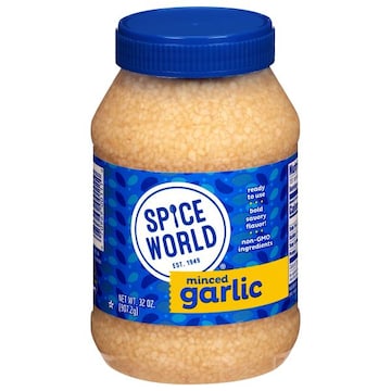 Spice World Garlic, Minced