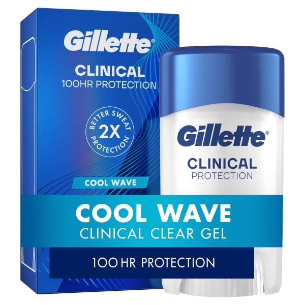 Gillette Clinical Protection Clear Gel Antiperspirant and