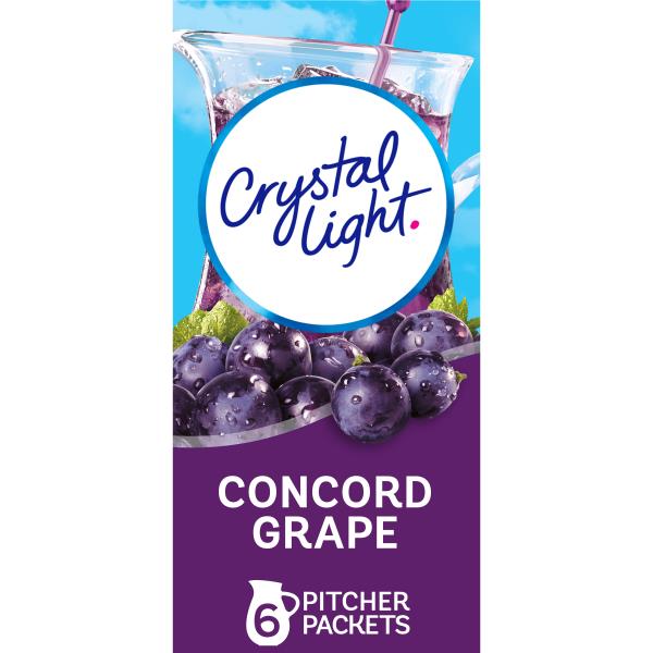 Crystal Light Concord Grape Artificially Flavored Powdered Drink
