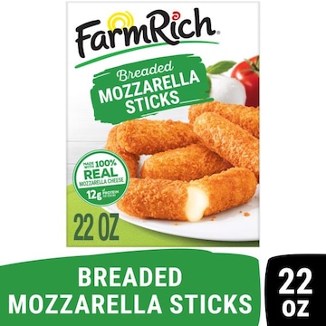 Farm Rich Mozzarella Sticks, Breaded
