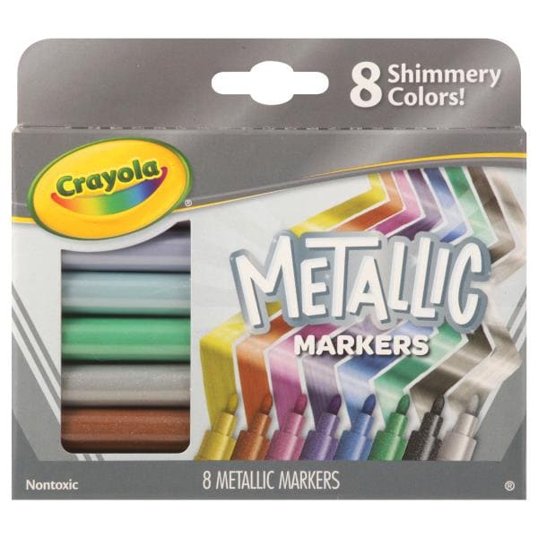 Crayola Markers, Metallic Publix Super Markets