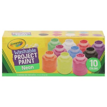 Crayola Project Paint, Washable, Neon