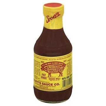 Scotts Barbecue Sauce, Red Hot
