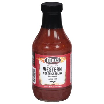 Mac's BBQ Sauce, Western North Carolina