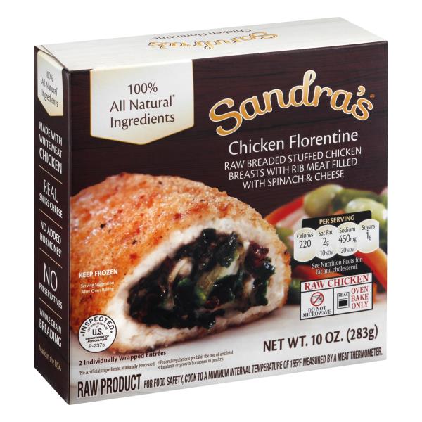 Sandras Stuffed Chicken Breasts, Chicken Florentine Publix Super Markets