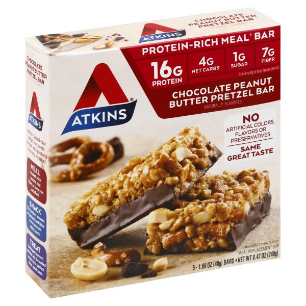 Atkins Pretzel Bar, Chocolate Peanut Butter | Publix Super Markets