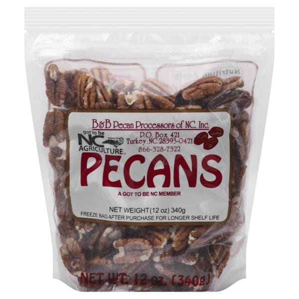 B & B Pecan Processors Of Nc Pecans Publix Super Markets