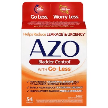 AZO Capsules Bladder Control with Go-Less