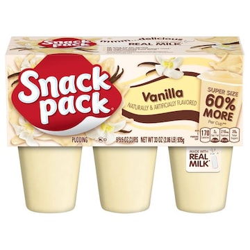 Snack Pack Vanilla Super Size Pudding