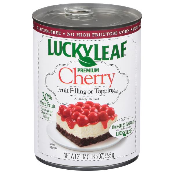 Lucky Leaf Fruit Filling or Topping, Premium, Cherry | Publix