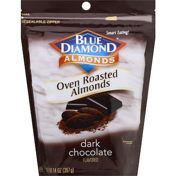 Blue Diamond Almonds Oven Roasted Almonds, Dark Chocolate Flavored