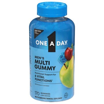 One A Day VitaCraves Multivitamin/Multimineral Supplement, Men's, Gummies