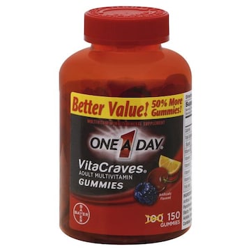 One A Day VitaCraves Multivitamin, Adult, Gummies