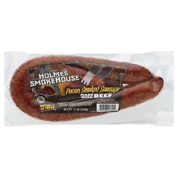 Holmes Smokehouse Pecan Smoked Beef Sausage