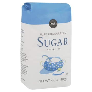 Publix Sugar, Pure Granulated, Extra Fine