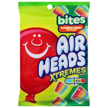 AirHeads Xtremes Bites Rainbow Berry Candy
