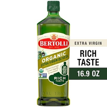 Bertolli Organic Extra Virgin Olive Oil, Rich Taste, 16.9 fl oz