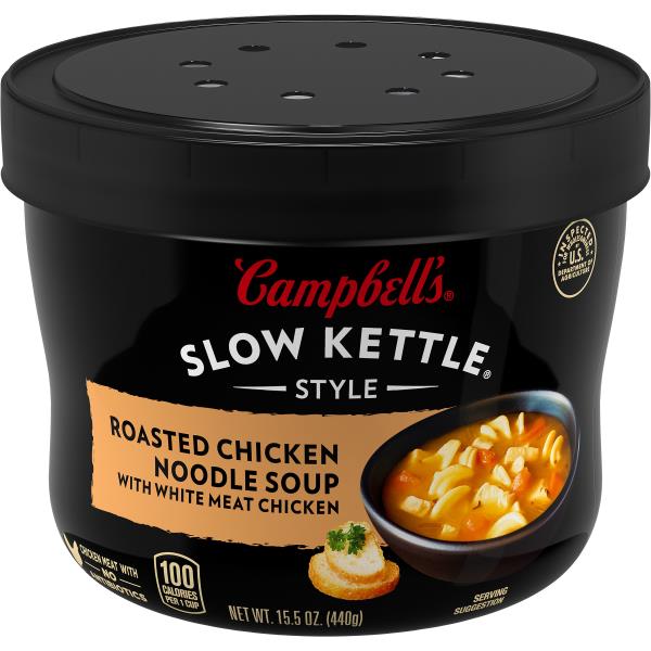Campbell's® Slow Kettle® Roasted Chicken Noodle Soup with White