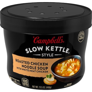 Campbell's® Slow Kettle® Roasted Chicken Noodle Soup with White Meat Chicken