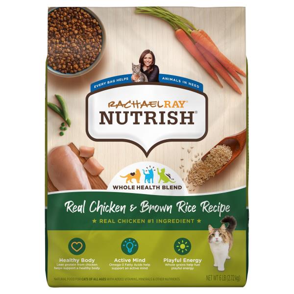 Rachael Ray Nutrish Food for Cats of All Ages Natural Real