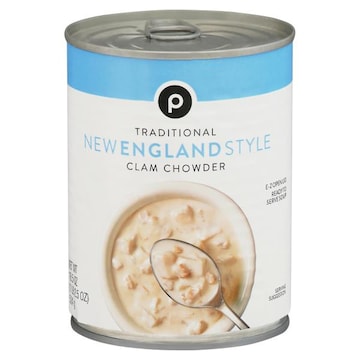 Publix Clam Chowder, New England Style, Traditional