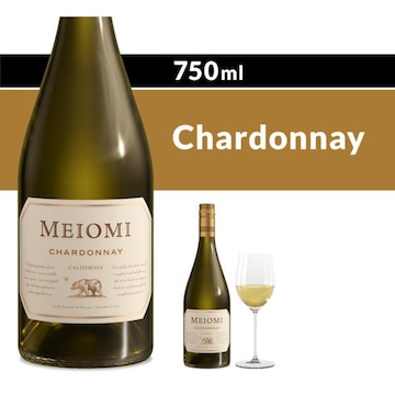 Meiomi Chardonnay White Wine Bottle