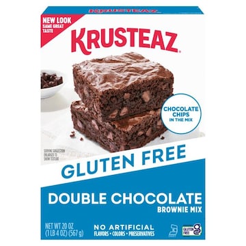 Krusteaz Brownie Mix, Double Chocolate, Gluten Free